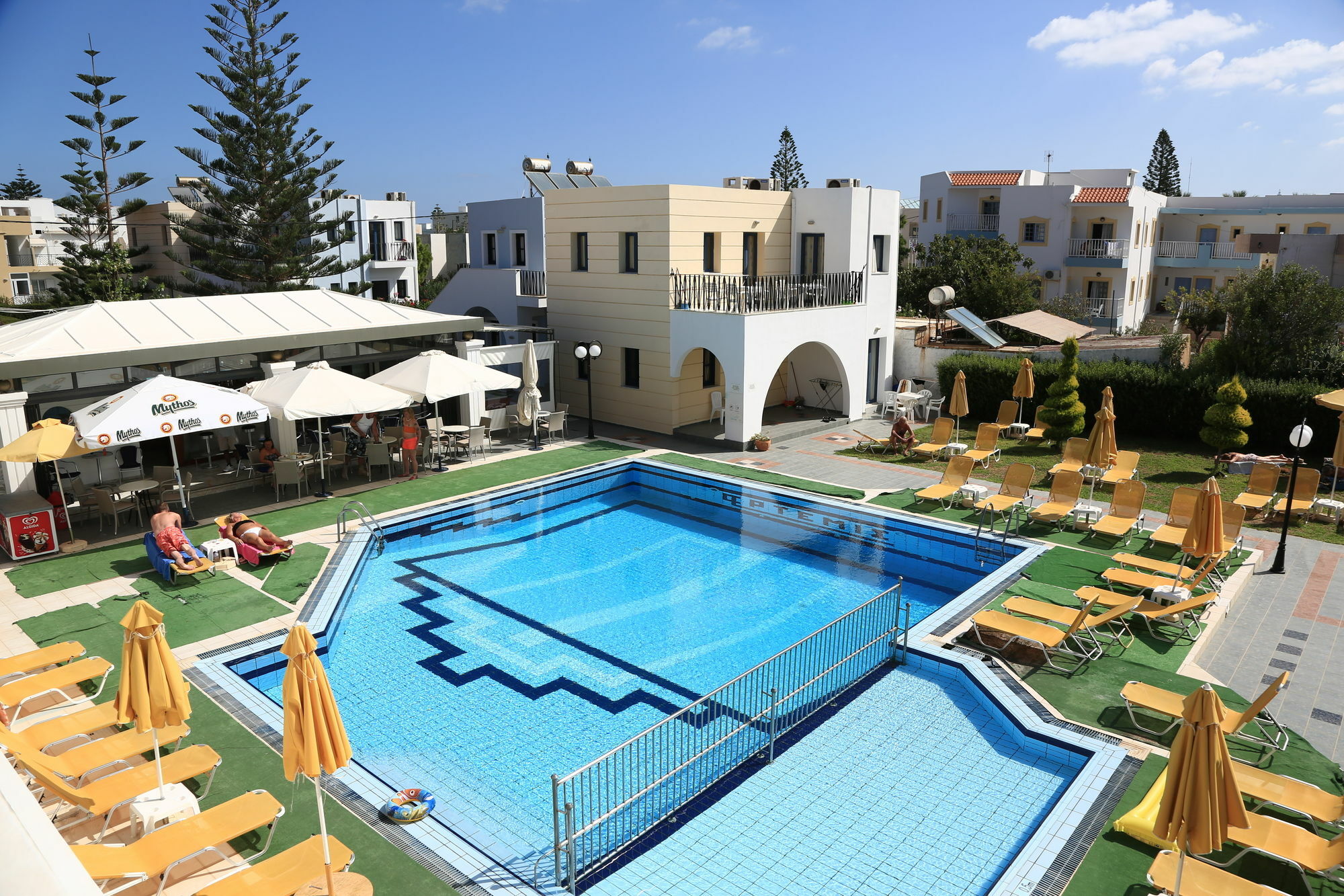 Artemis Apartments Gouves Exterior foto